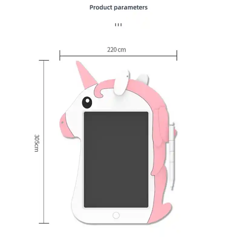 Tableta De Dibujo Con Pantalla Lcd Con Un Clic, Escritura A