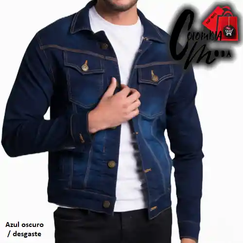 Chaqueta De Jean Slim Fit Para Caballero