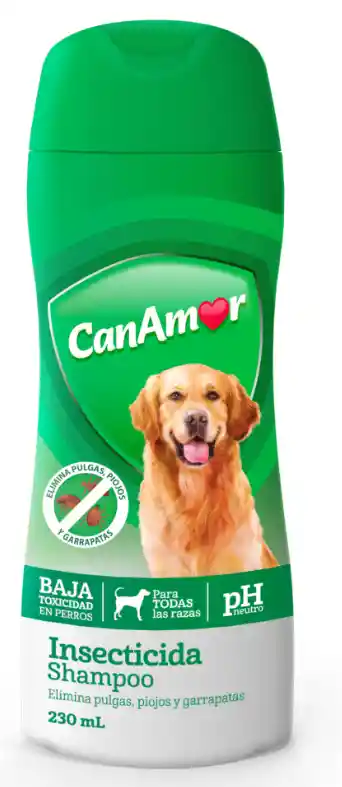  Shampoo  CanAmor  Con Insecticida 230 Ml 