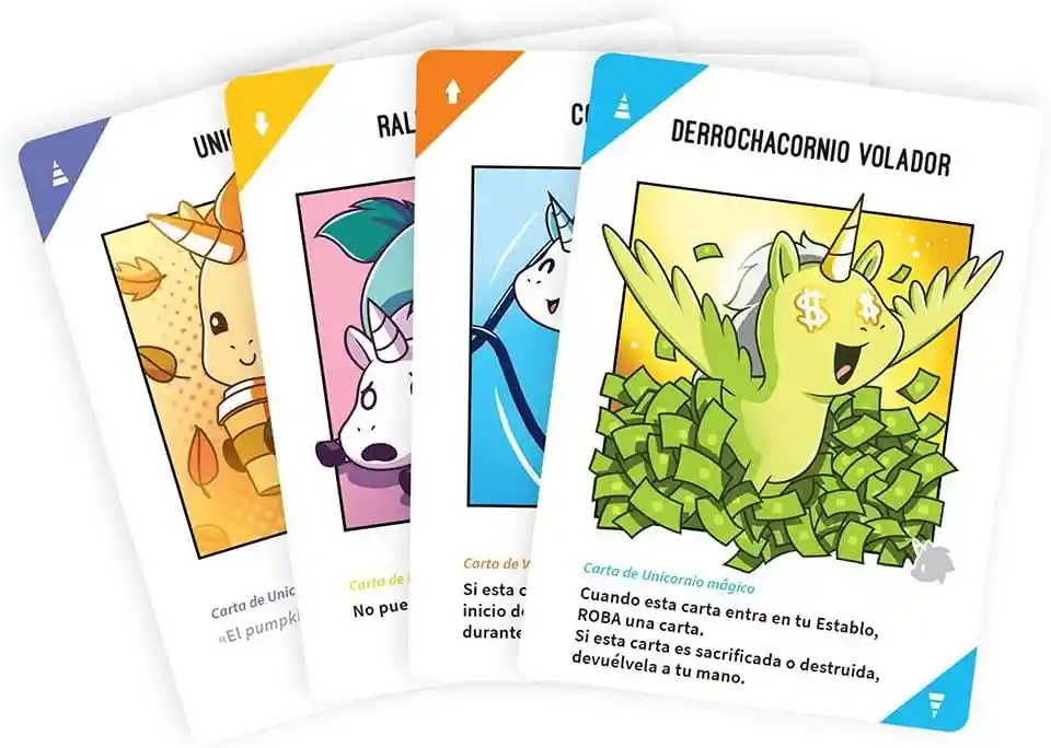 Juego De Mesa Unicornios Inestables Juego Para Adultos Niños