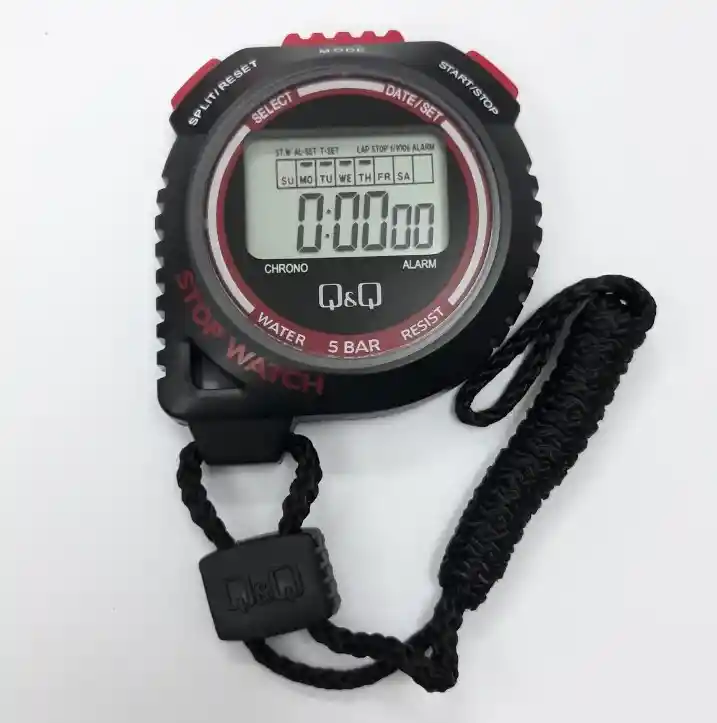 Cronómetro Profesional Digital Q&q Hs48 Reloj Alarma