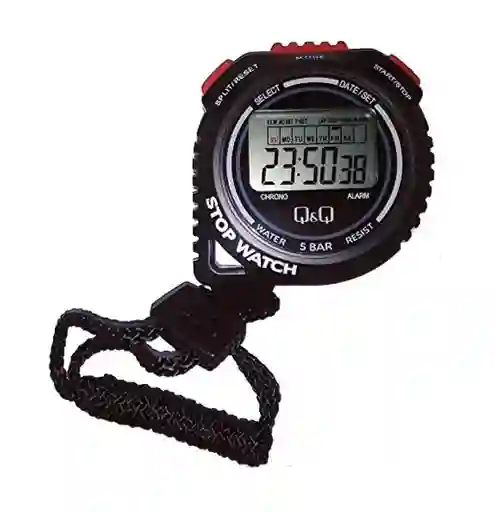 Cronómetro Profesional Digital Q&q Hs48 Reloj Alarma