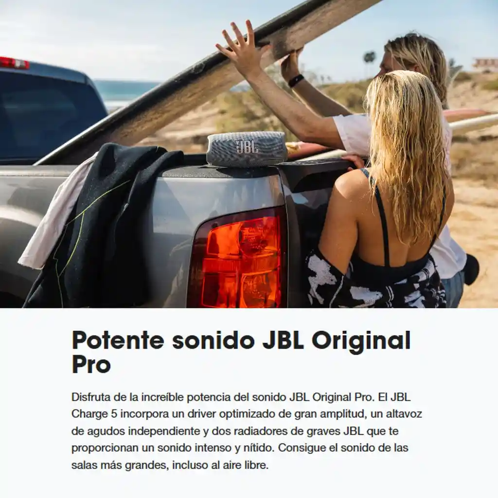 Parlante Bluetooth Jbl Charge 5 Impermeable Ip67 Powerbank