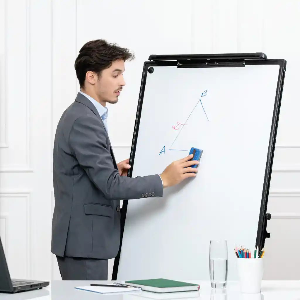 Set Marcadores Borrable Pointer X4 Und + Borrador De Tablero