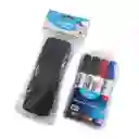 Set Marcadores Borrable Pointer X4 Und + Borrador De Tablero