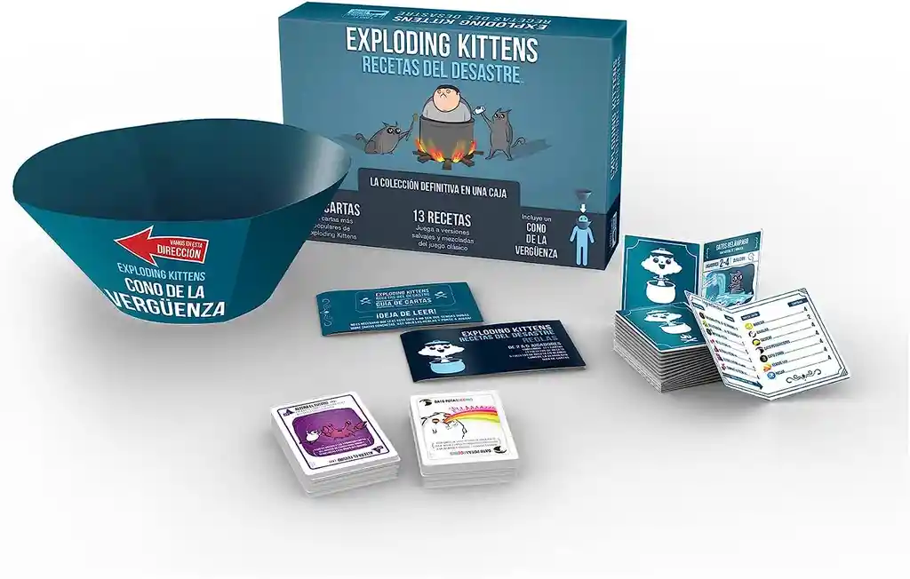 Juego De Mesa Exploding Kittens Recetas Del Desastre Adultos