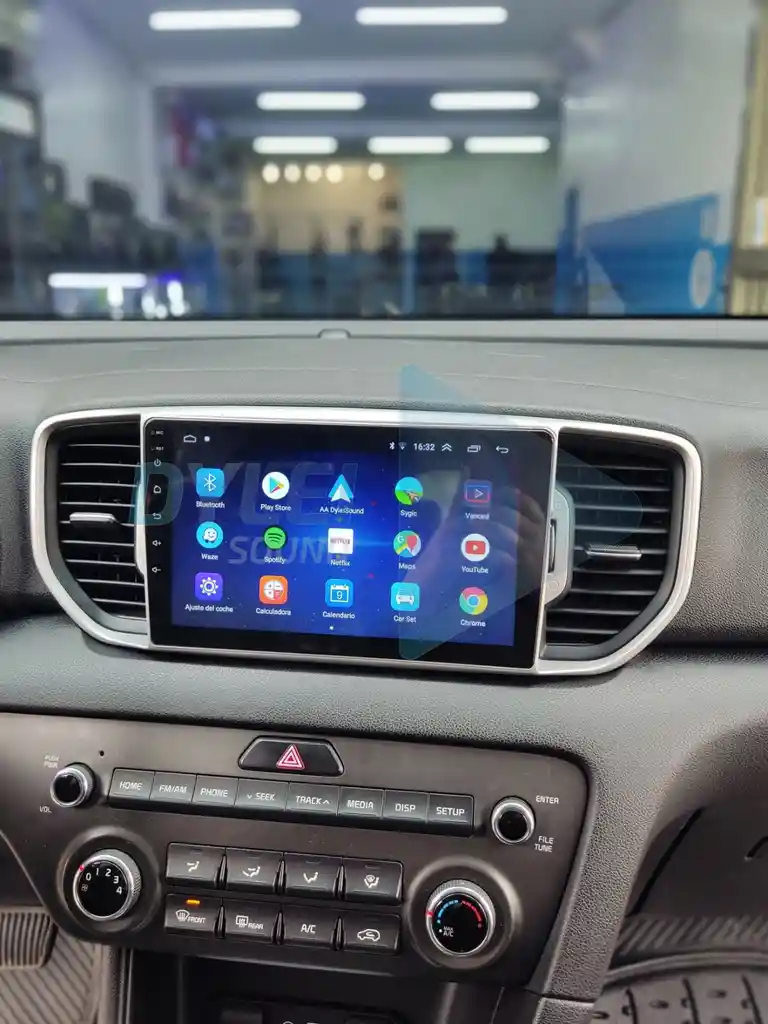 Radio Tipo Original Kia Sportage Revolution 2016-2018 Carplay 2gb Ram + 32gb Rom