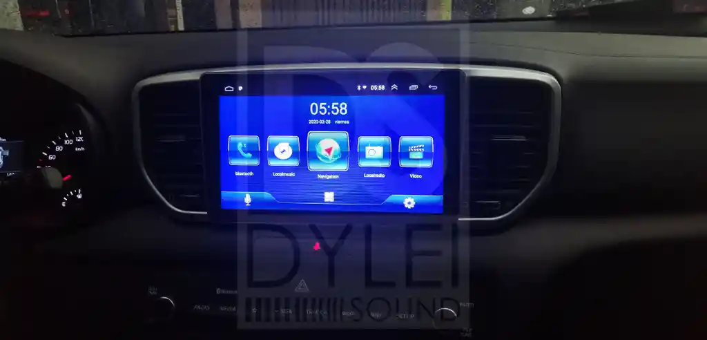 Radio Tipo Original Kia Sportage Revolution 2019+ Carplay 2gb Ram + 32gb Rom