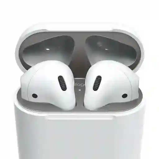 Protector De Polvo Para Airpods 1/2 Elago Space Grey Matte X2 Unid