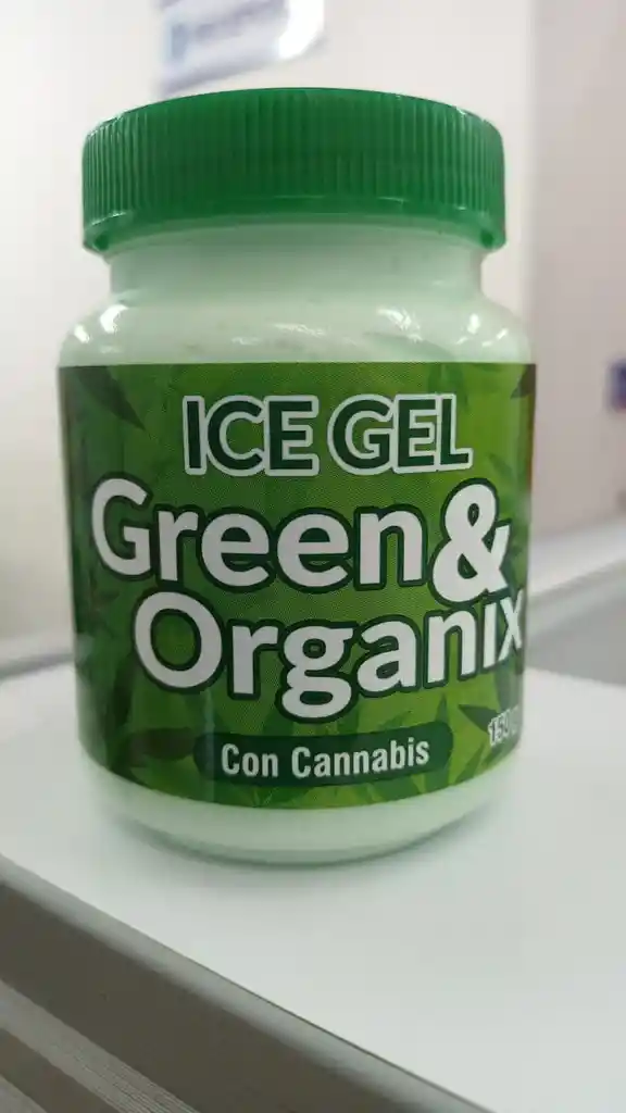 Green Y Organix Con Canabis 150g Ice Gel	