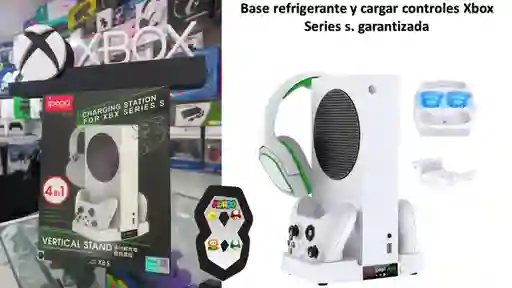 Base Refrigerante Con Baterias Recargables Para Xbox Series S