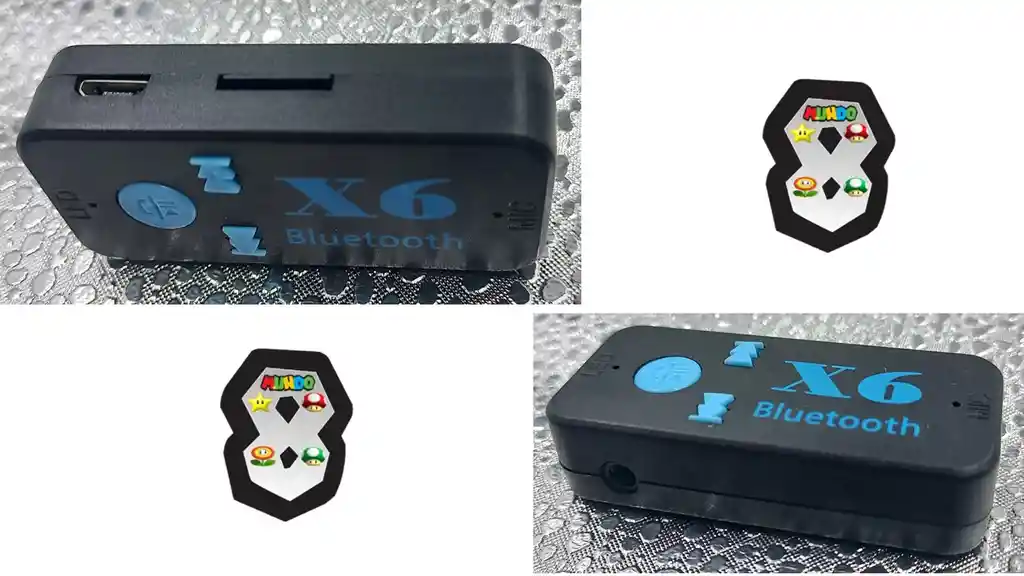 Bluetooth Recargable Conexion Jack 3.5 Con Lector Micro Sd