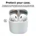 Protector De Polvo Para Airpods 1/2 Elago Oro Rosa Matte X2