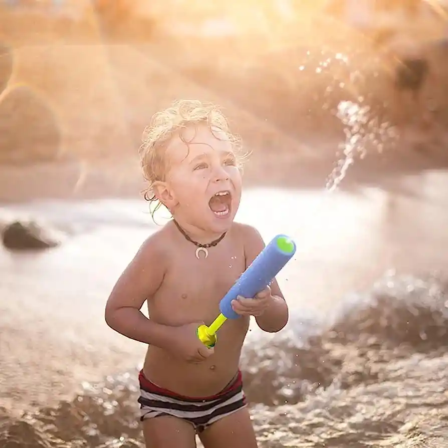 Lanzador Pistola De Agua Flotador Juegos De Verano Water Shooter Piscina