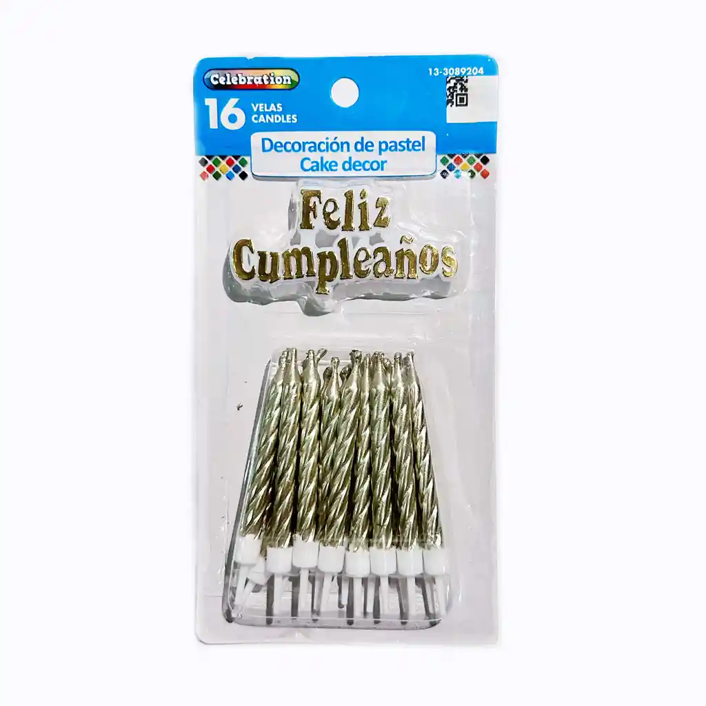 16 Velas De Cumpleaños