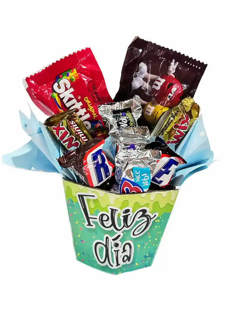 Mini Ancheta De Dulces Aguacate