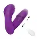 Vibrador Consolador Doble Estimulación A Control Remoto Doble Motor Masajeador De Clítoris