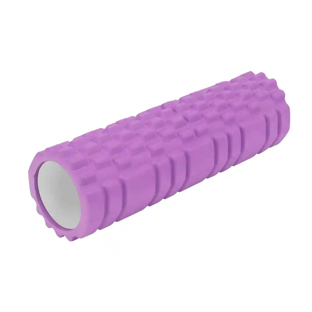 Rodillo Foam Roller X45cm Espuma Yoga Masajeador Grabado Mujer (color Aleatorio 45cm)