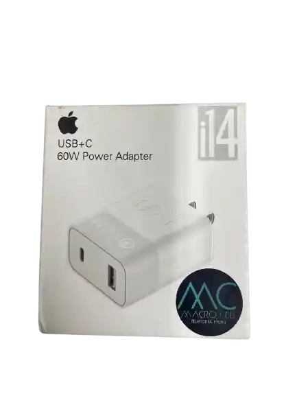 Cubo De Apple Usb + C 60w Tipo C Aaa