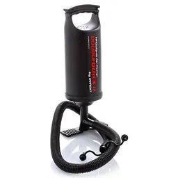 Inflador Intex Bomba Doble Presión 30cm Camping.