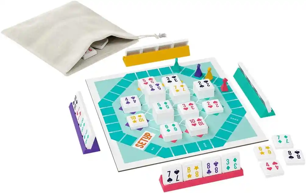 Juego De Mesa Setup Juego De Números Familiar En Español