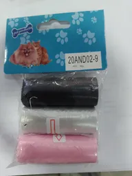Bolsa Plastica Para Gato-perro X 3