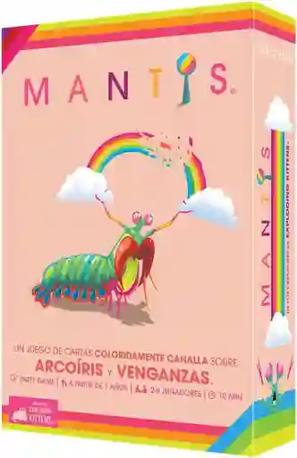 Juego De Mesa Mantis De Colores Juego Familiar En Español