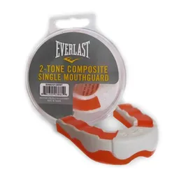 Protector Bucal Sencillo Junior Everlast Mma Boxeo Baloncesto - Naranja