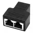 Splitter Divisor Red Rj45 / Adaptador Hembra 1 A 2. Fino X2