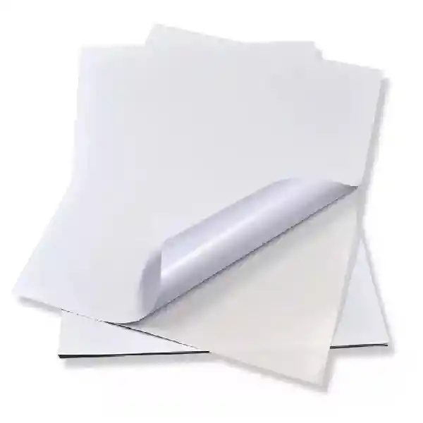 Hojas Papel Adhesivo Mate Carta X 100 Unidades