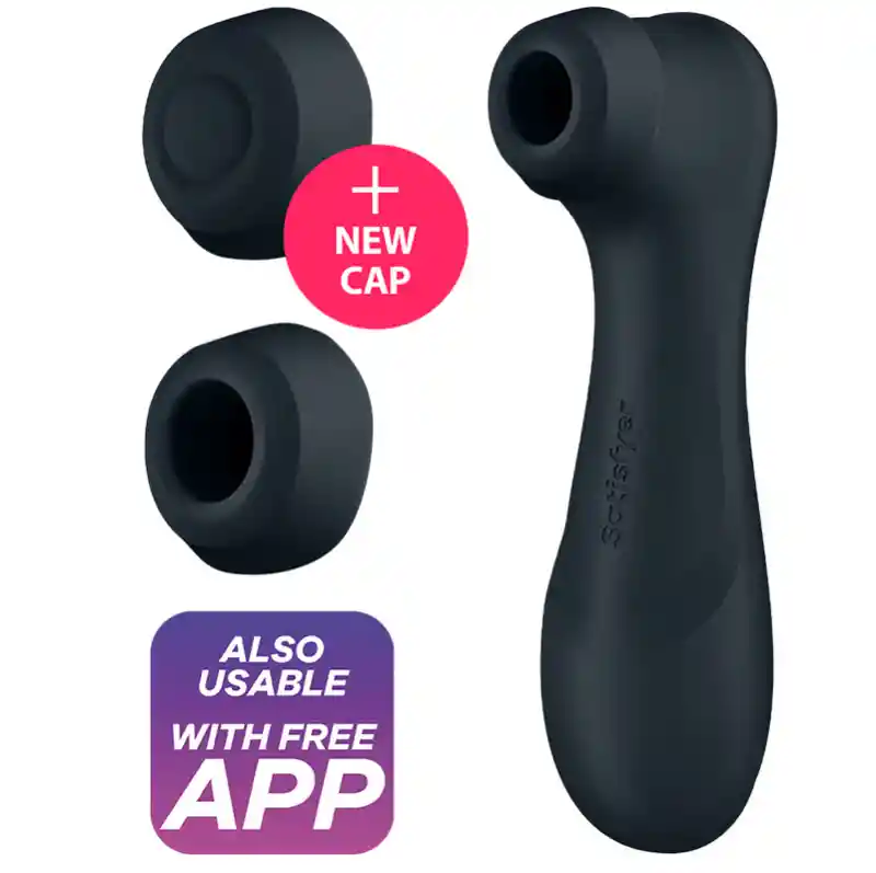 Estimulador Pro 2 3ra Generacion App Interactivo Dark Gray Satisfyer