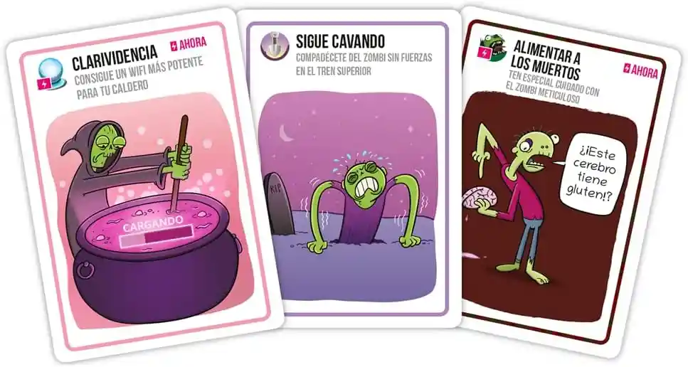 Juegos De Mesa Zombie Kitten Para Niños Y Adultos