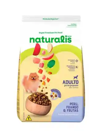 Naturalis Adulto R. Peq. Perro Chicken Turkey & Fruits X 1k