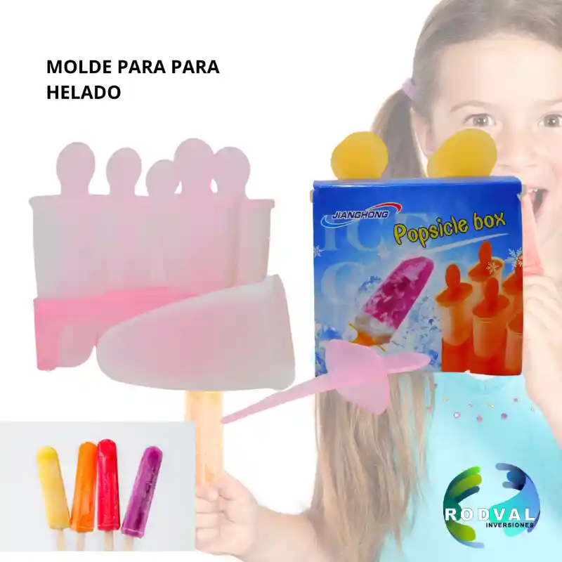 Molde Para Para Helado Bm19 Isp (h15-3)