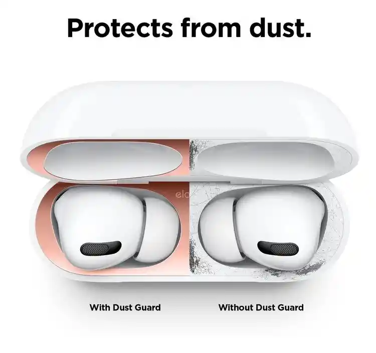 Protector De Polvo Para Airpods Pro Elago En Rosa X 2 Pares