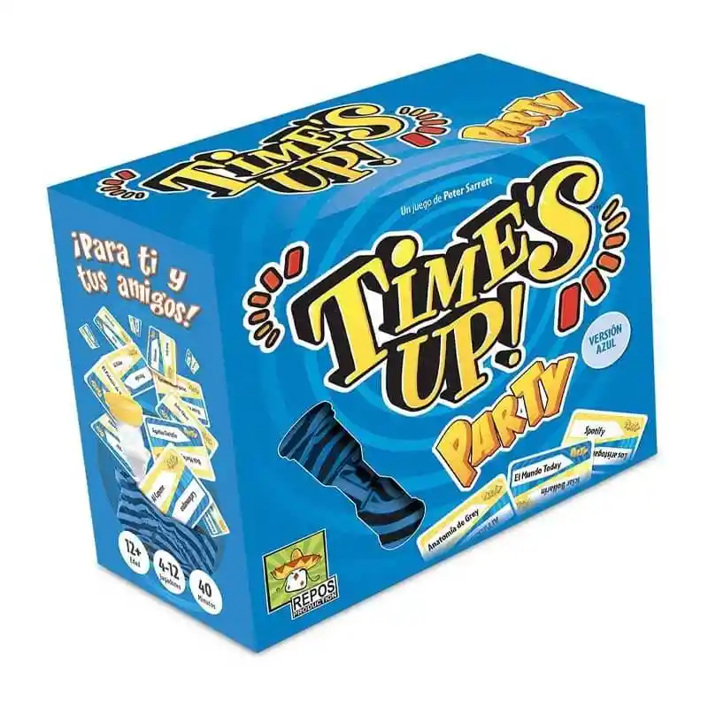 Juego De Mesa Times Up Party Version Azul