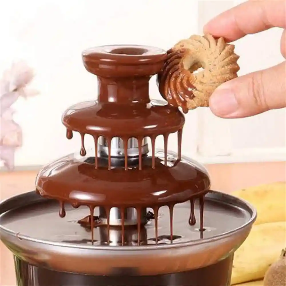 Maquina Fuente De Chocolate Cascada Fondue Electrica