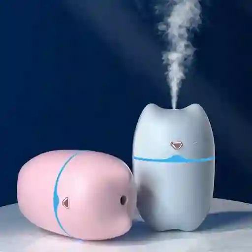 Mini Humidificador De Aire Con Orejas De Gato, Difusor De Coche,oficina,dormitorio