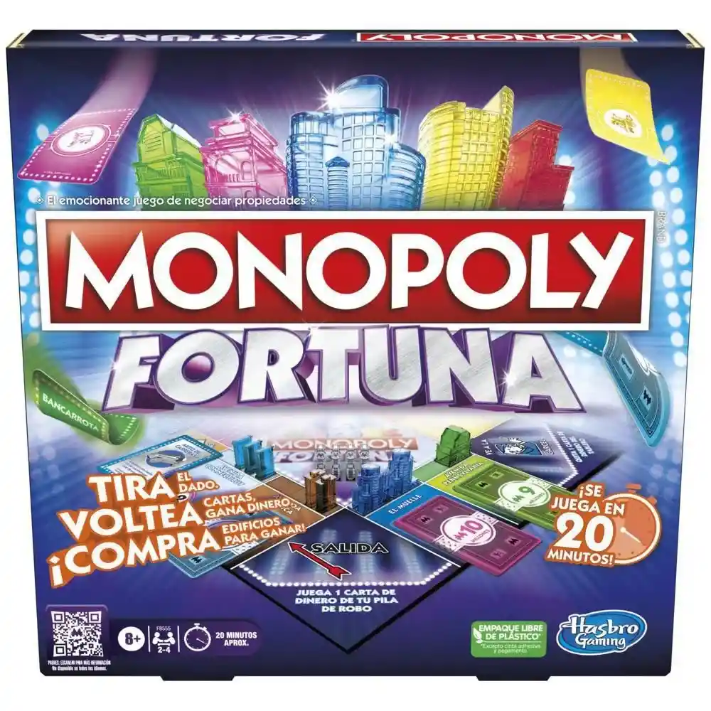 Juego De Mesa Monopoly Fortuna Hasbro