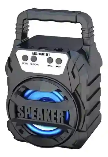 Parlante Bluetooth Portable Multifunción Usb Sd Recargable