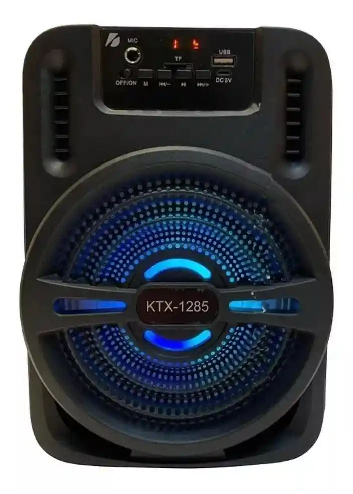 Bafle Parlante Inalámbrico Micrófono Ktx 1285 Bluetooth