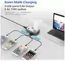 Convertidor De Voltaje Para Viaje 220v 110v Adaptador Universal Varrias Cabezas