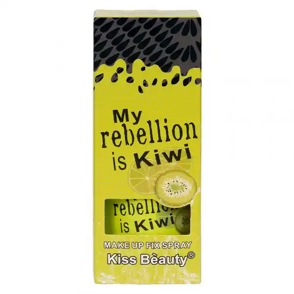  Fijador De Maquillaje De Kiwi Rebellion KISS BEAUTY 115 Ml 