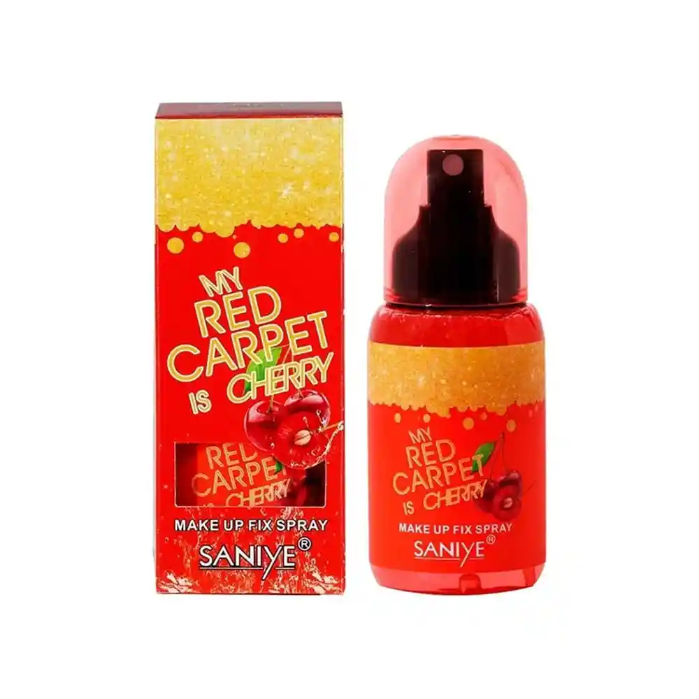 Fijador De Maquillaje De Cherry My Red Carpet Kis Beauty 115 Ml