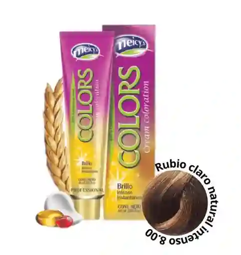 Tinte Meicy´s 8.00 Rubio Claro Natural Intenso