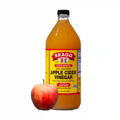 Bragg Vinagre De Cidra De Manzana Con Madre Orgánico 946 Ml