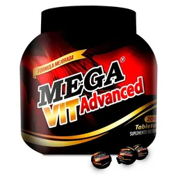 Mega Vit Advanced Potenciador Sexual Masculino X 3 Comprimidos