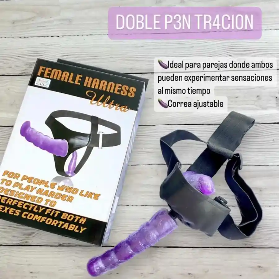 Arnés Doble Female Harness Ultra Femenino