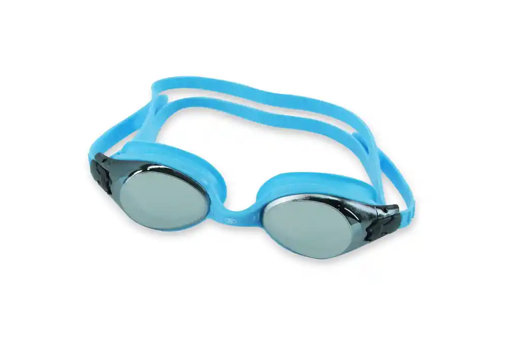 Gafas De Natación Estuche Piscina Aquatek Laser Jr Niño /a - Azul Celeste