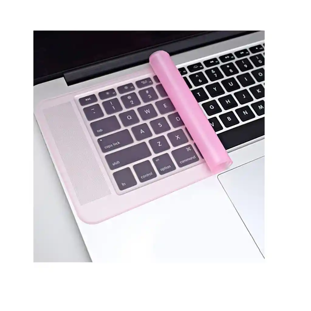 Protector Teclado Silicona Portátil 14 Pulgadas Rosa